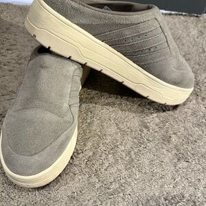 Women’s Adidas Gray Slip-On Shoes